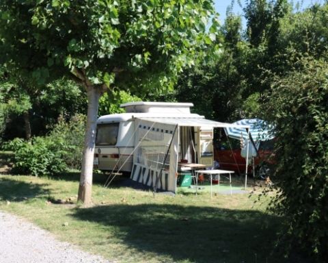 Oud deel - Standplaats met veel begroeiing