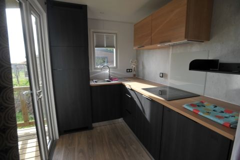 Mobil-home - Kitchen open to the outside