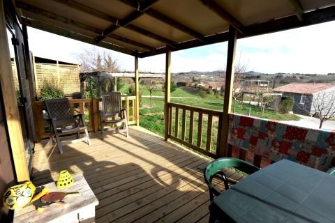 Mobil-home - Terrace with view