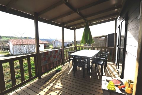 Mobil-home - Terrace with view